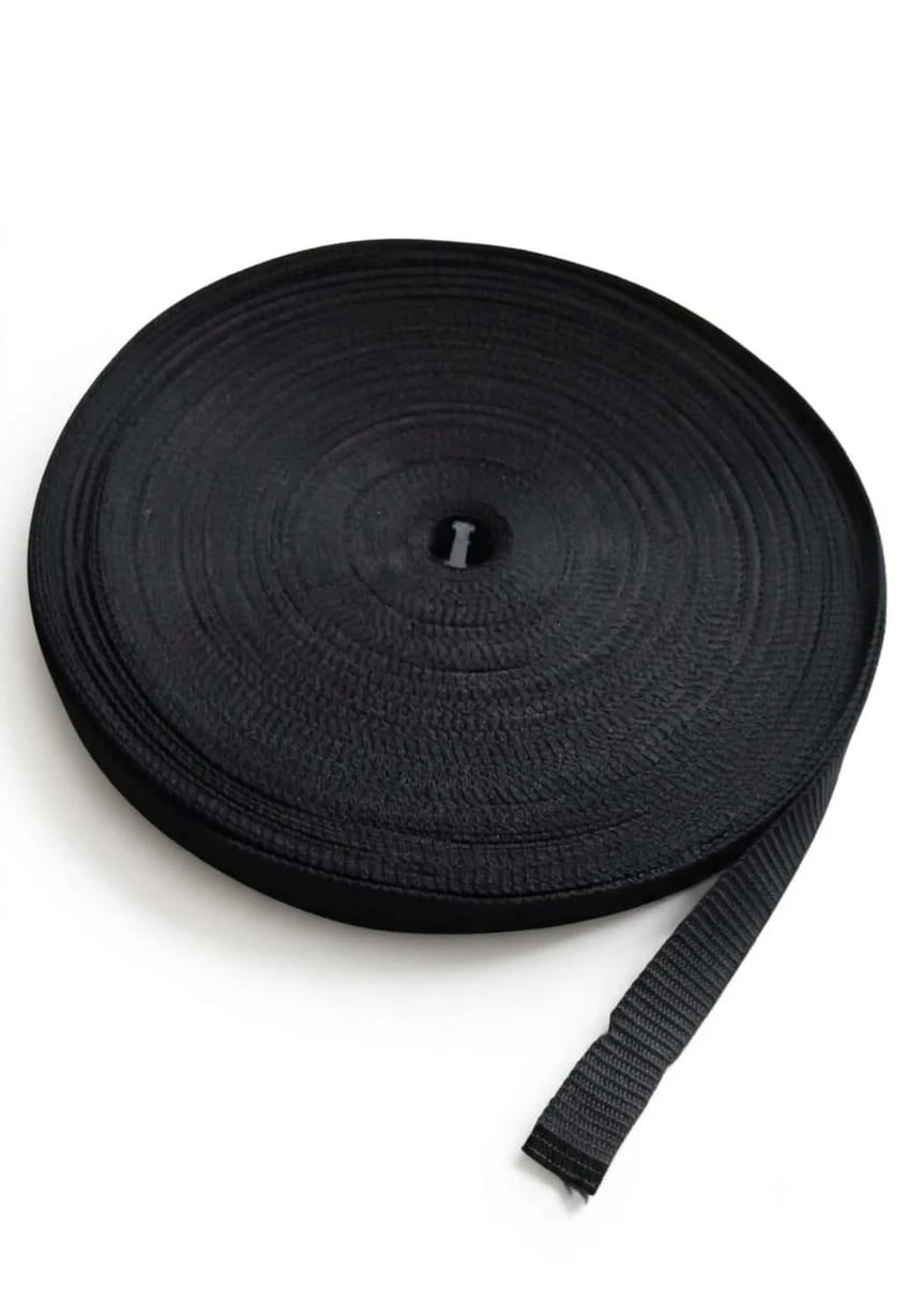 Belt (niwar strip- 0.5 inch)Black colour (pack of 5 meter)
