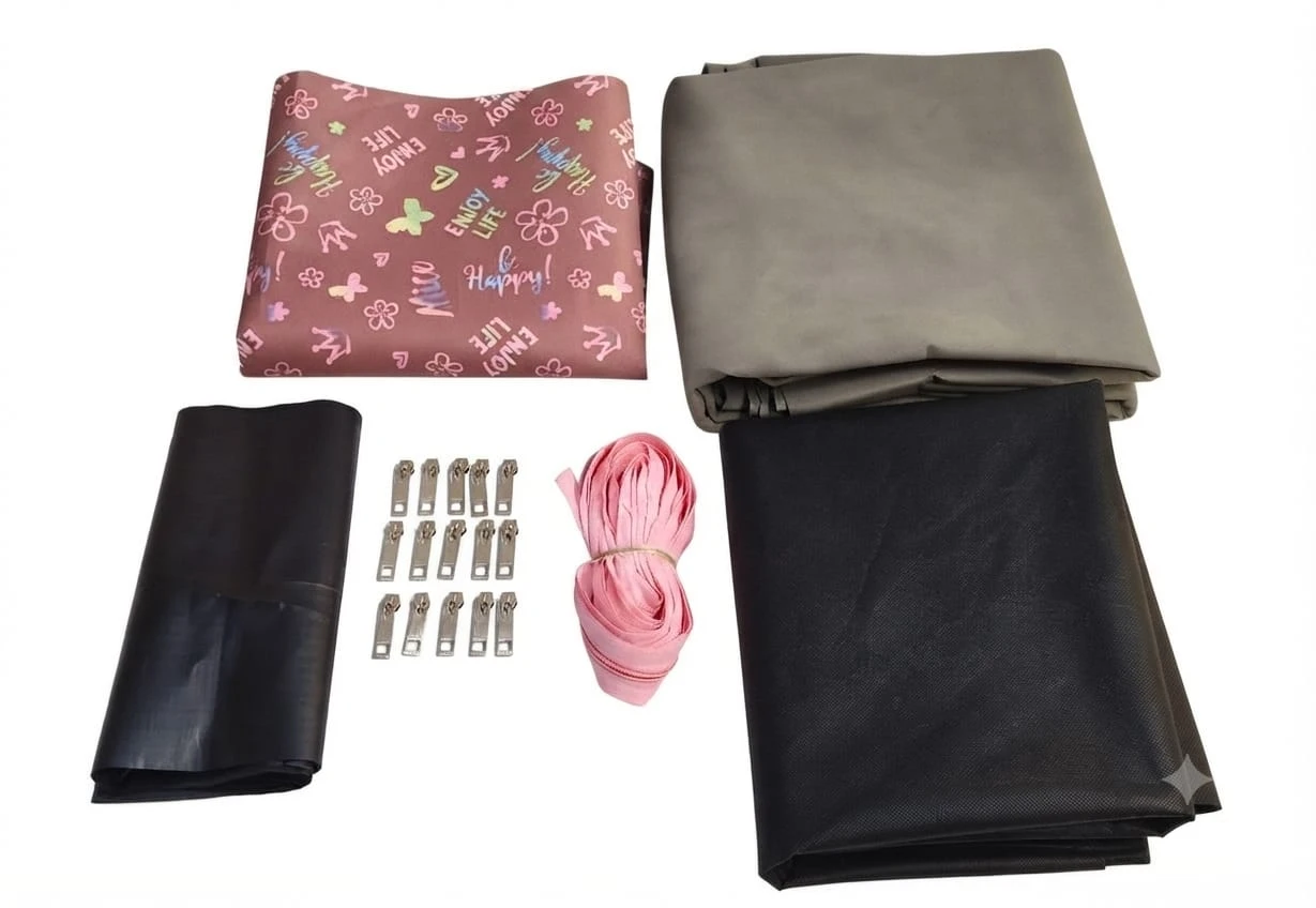 Pencil Pouch / Multipurpose Pouch Kit (Pack of 6 Items)