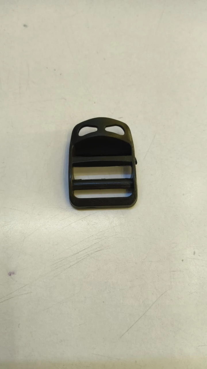 Adjuster (Belt/niwar strip adjuster- Plastic)-Black (pack of 2 piece)