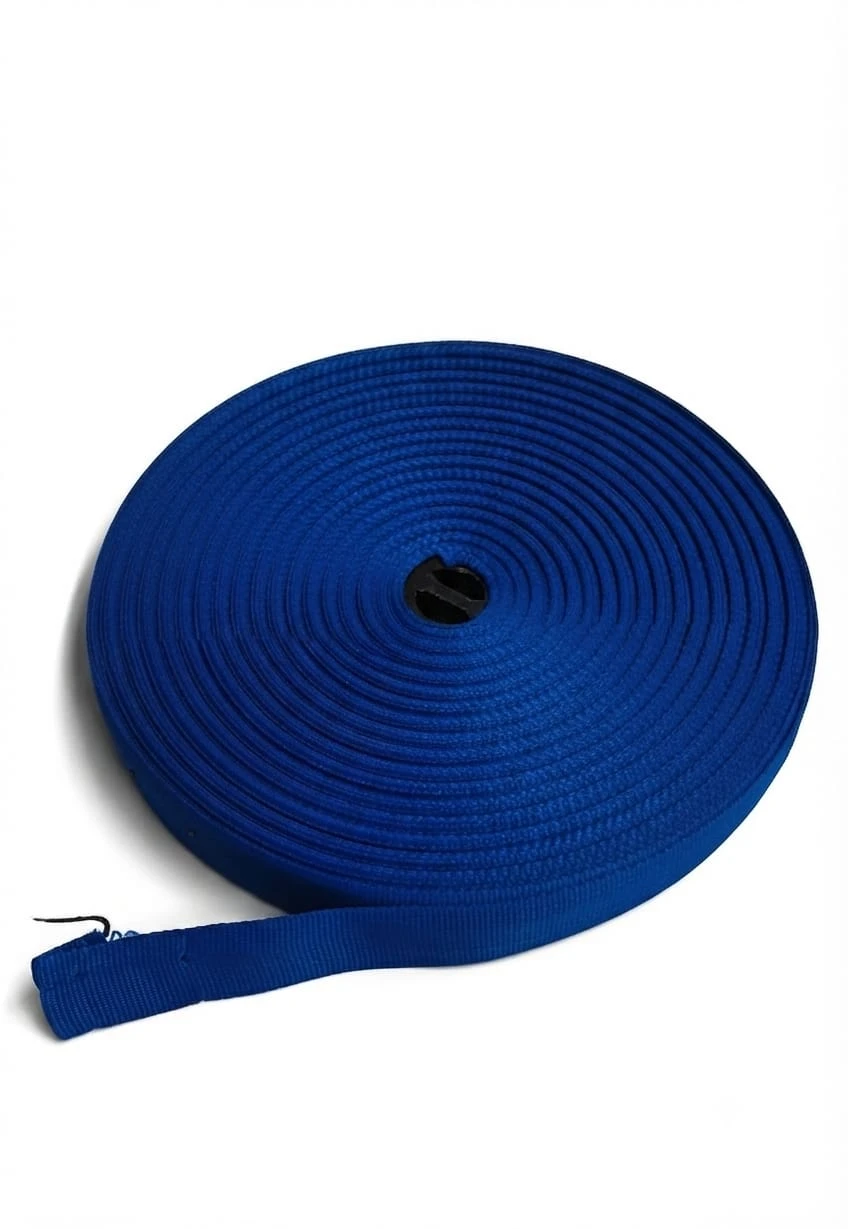 Belt Roll  (niwar strip- 1 inch)- saphire blue (1 roll)