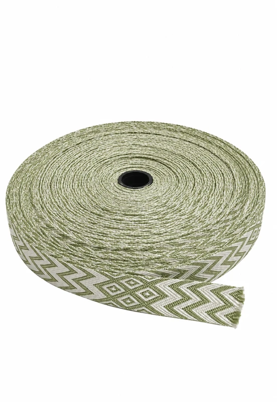 Belt Roll (niwar strip roll- 1.5 inch)-  sage green (1 roll)